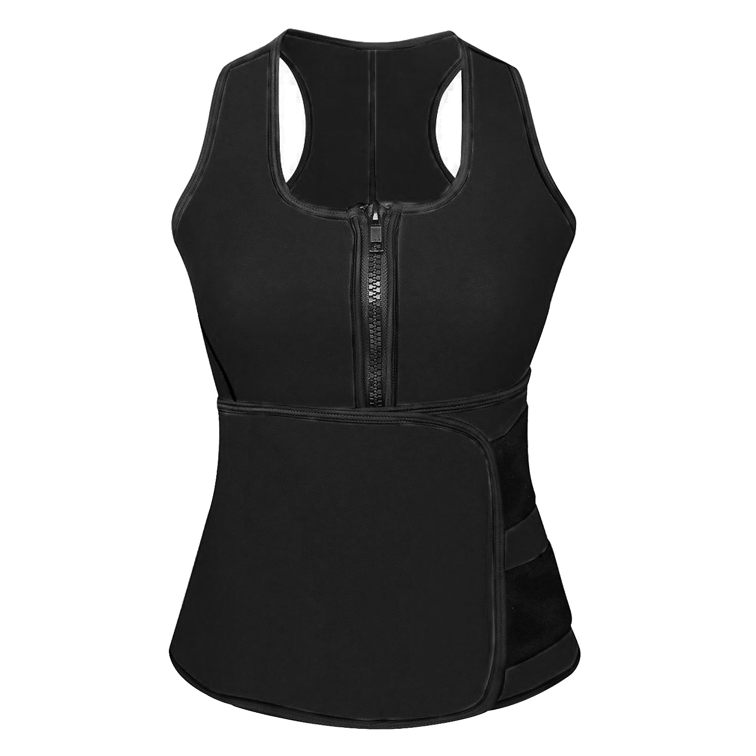 LJG Neoprene Waist Trainer — Adjustable Body Shaper for Women