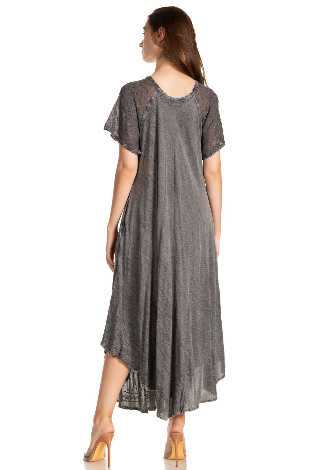 Egan Embroidered Caftan Dress & Cover-Up