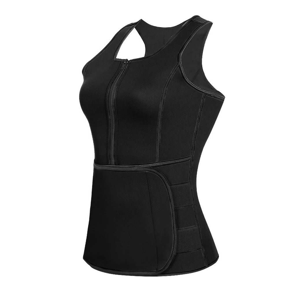 LJG Neoprene Waist Trainer — Adjustable Body Shaper for Women